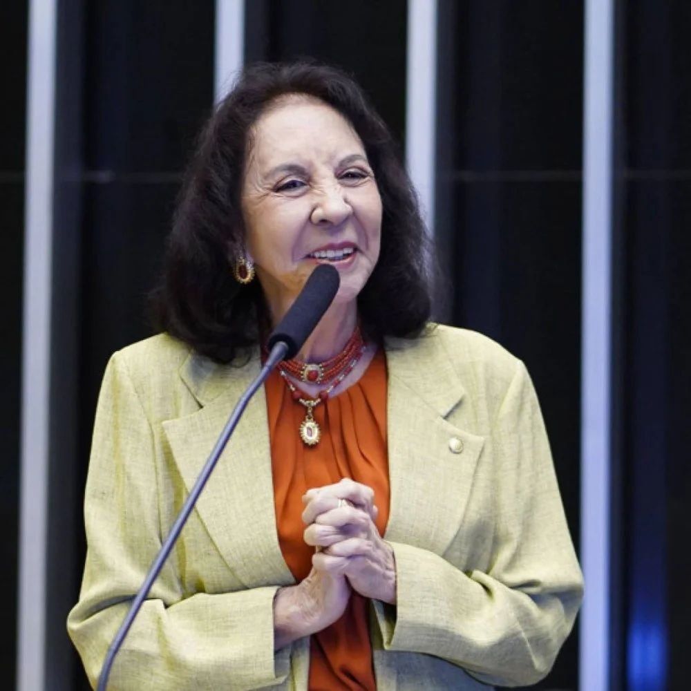 Maria de Lourdes Abadia em entrevista sobre o STF