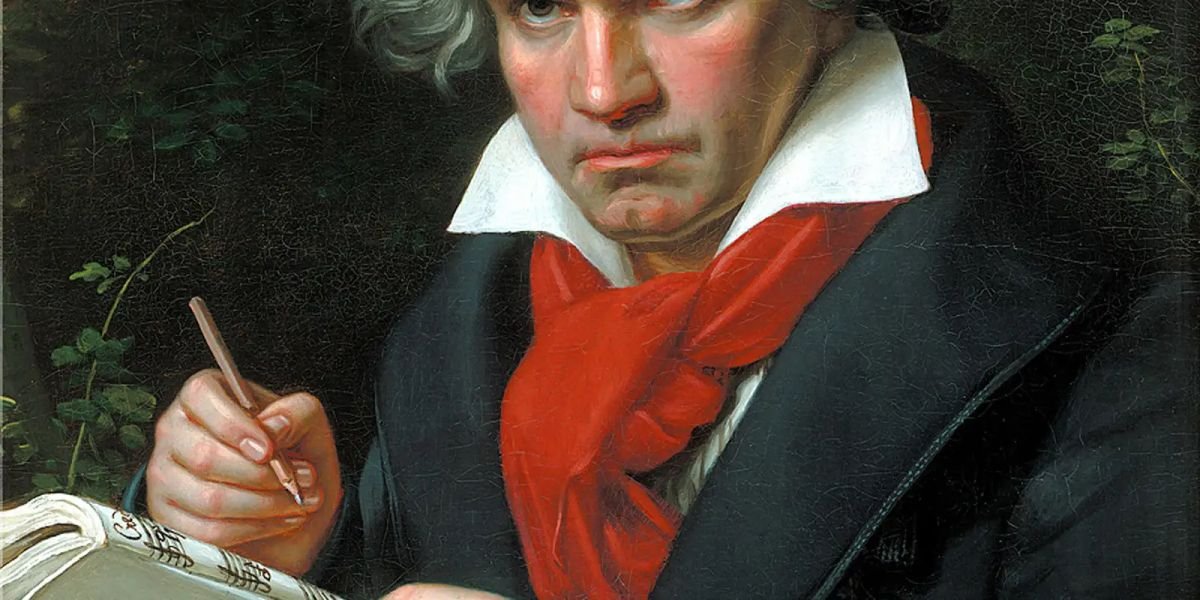 Cartaz informativo do episódio sobre Beethoven e Napoleão na Rádio MEC