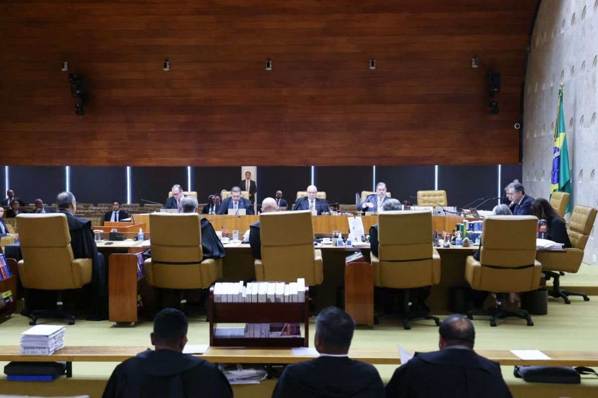 Plenário do Supremo Tribunal Federal vazio